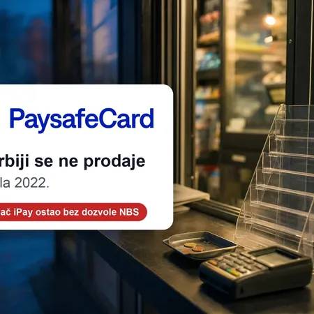 Paysafecard u Srbiji: ne može da se kupi od 2022. godine