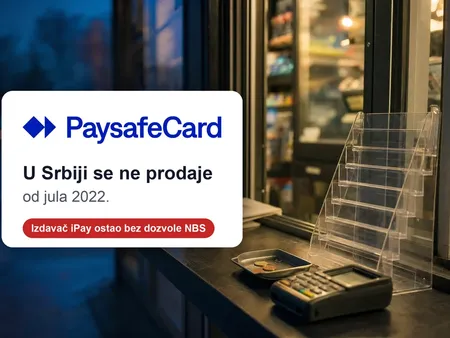 Paysafecard u Srbiji: ne može da se kupi od 2022. godine