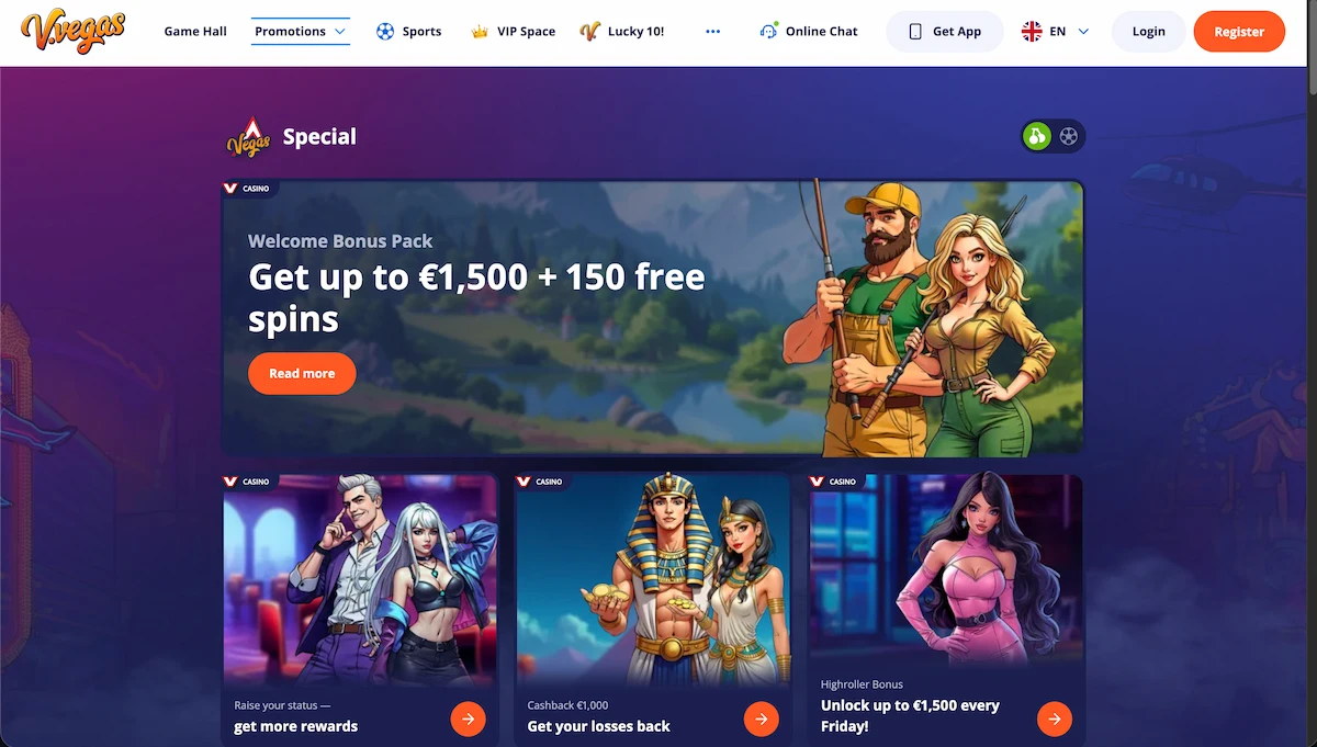 Vulkan Vegas bonusi i promocije