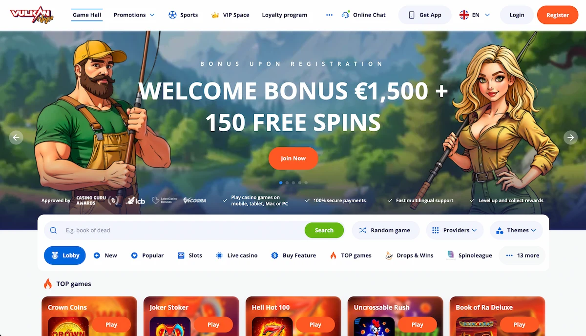 Vulkan Vegas recenzija