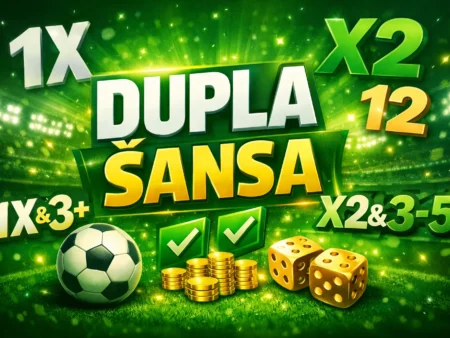 Dupla šansa: Veća šansa za dobitak sa solidnim kvotama