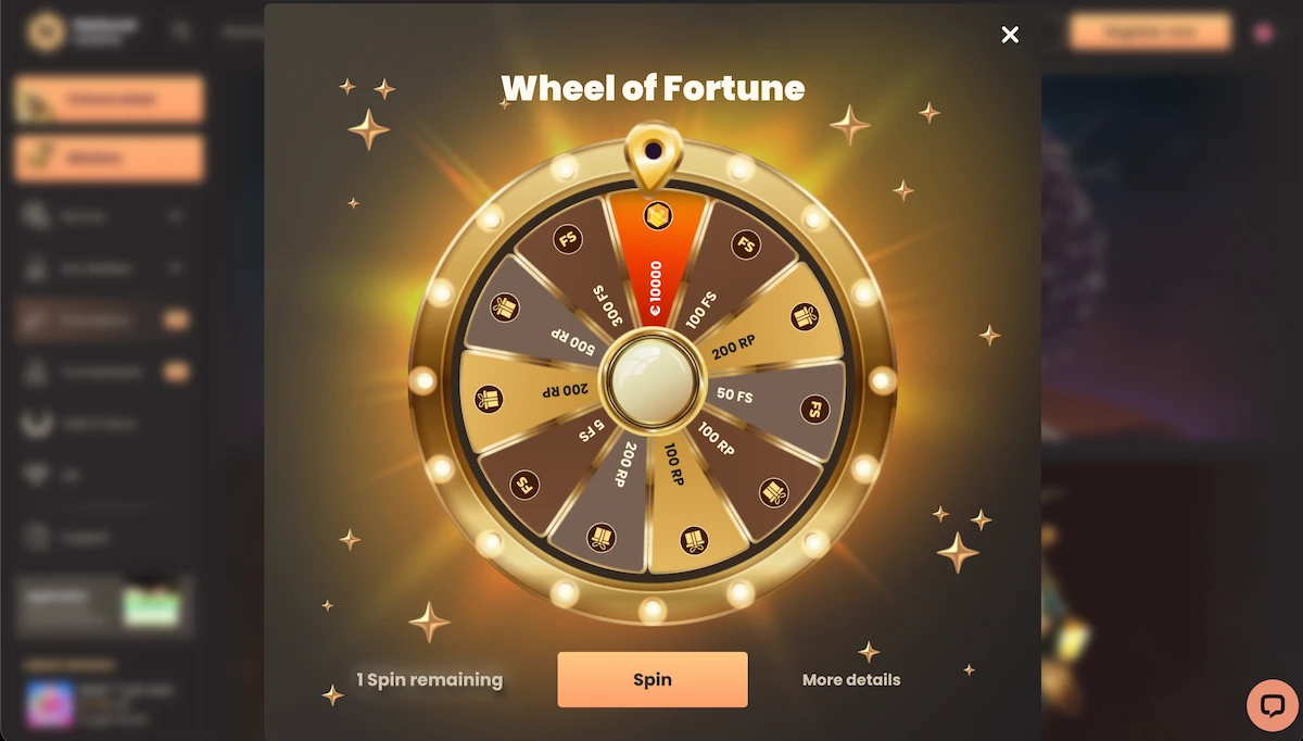 National Casino Wheel of Fortune