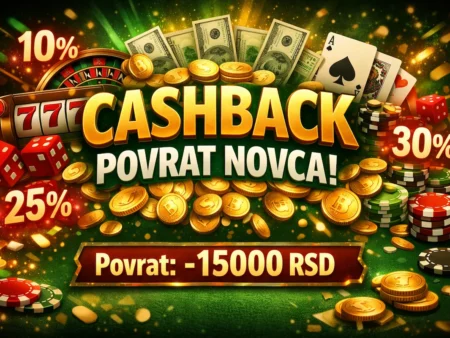 Cashback bonus u kazinu: Kako funkcioniše povrat novca?