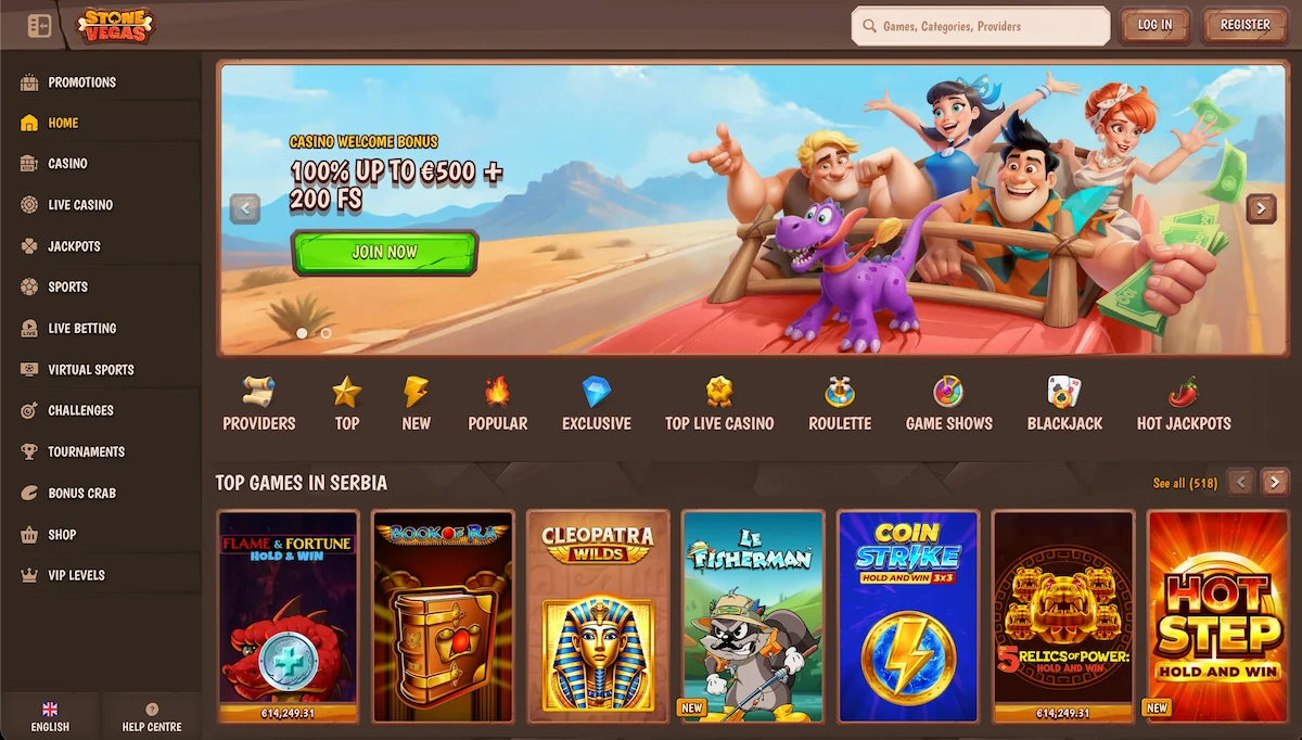 Stone Vegas recenzija