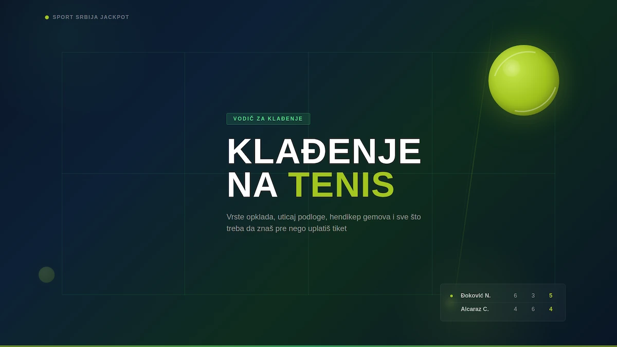 Tenis klađenje vodič