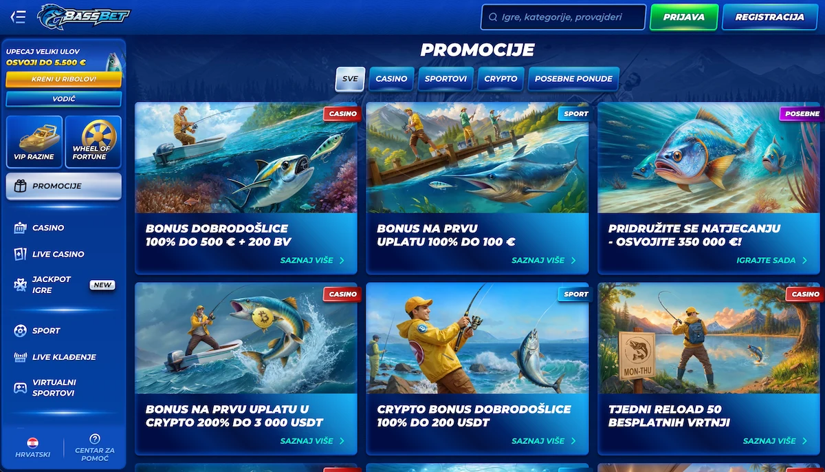 BassBet bonusi i promocije