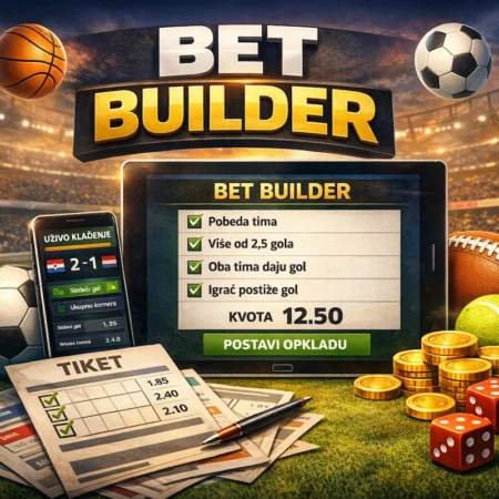 Bet Builder za klađenje: Kreiraj više opklada na isti meč