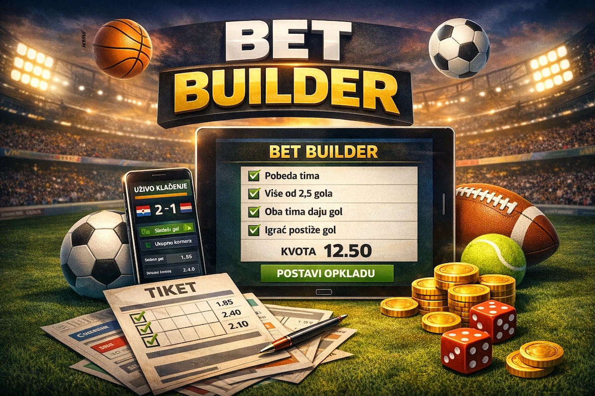 Bet Builder za klađenje kompletan vodič