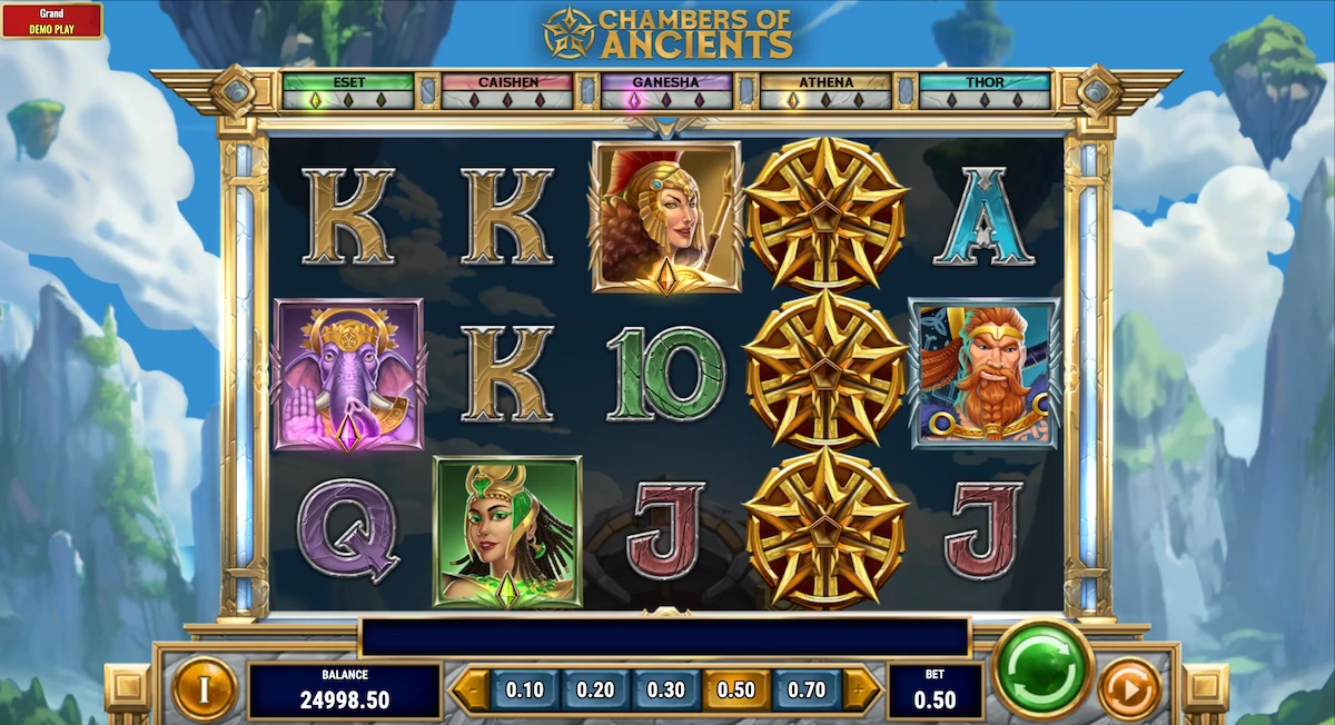 Chambers of Ancients slot recenzija