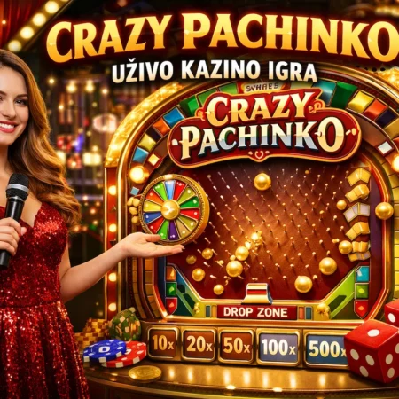 Crazy Pachinko: Recenzija igre koju je Evolution napravio za ljubitelje Crazy Time-a