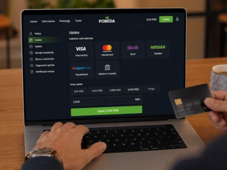 Kako uplatiti novac na online kazino?