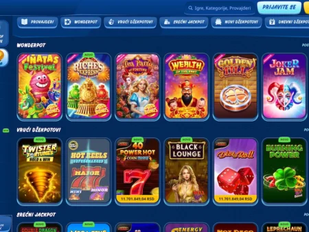 SG Casino džekpotovi: Kategorije, igre i koliko se novca vrti