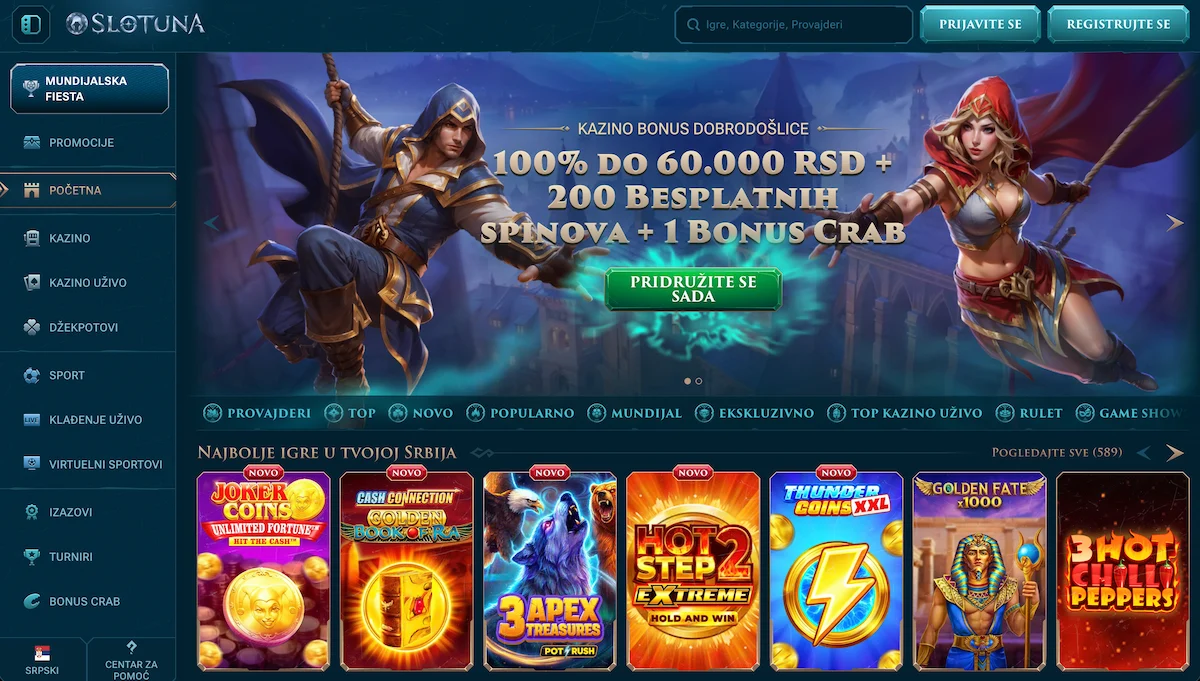 Slotuna recenzija