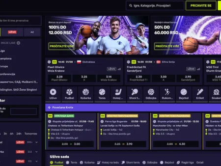 Sportuna sportsko klađenje: 30 sportova