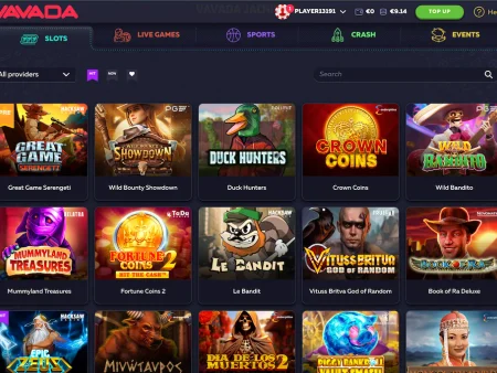 Vavada slot igre